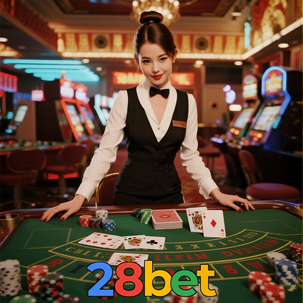28bet:A sorte não tem limites! Vença no Blackjack e leve o prêmio!